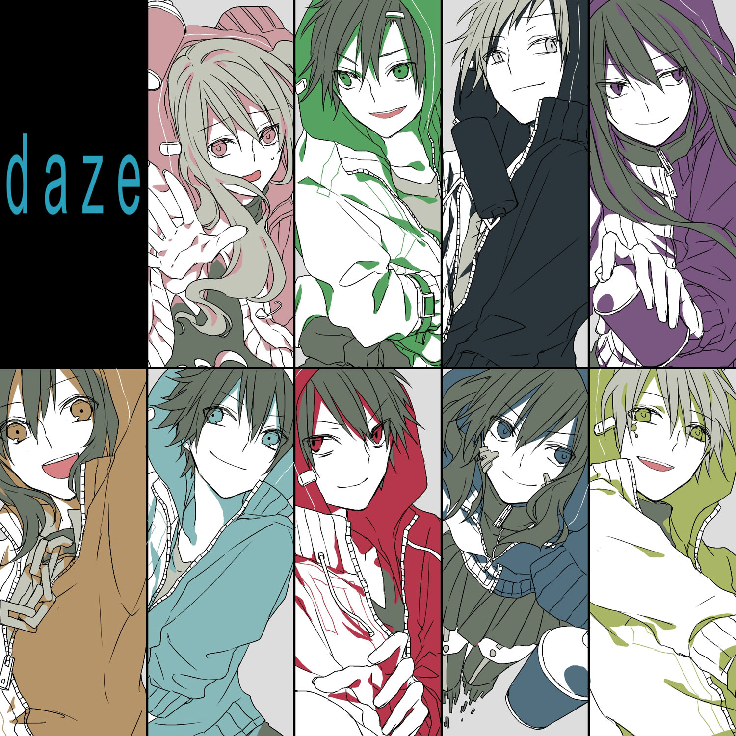 『阳炎project』 二次元 插画 pixiv メカクシ団 daze [侵删] 【id=