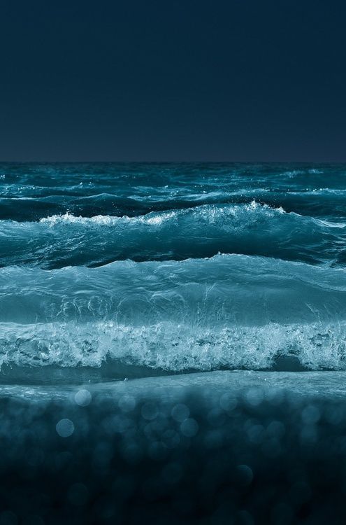 sa家 壁纸 素材 夜晚 海水 翻腾