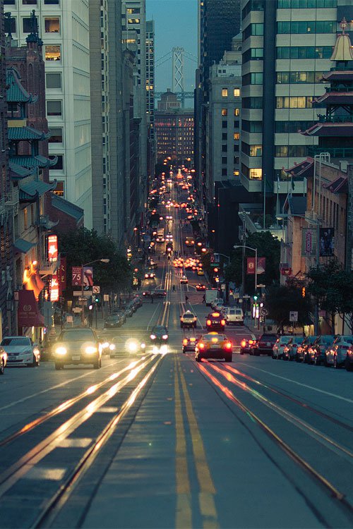 sa家 壁纸 素材 城市 傍晚 街景 公路