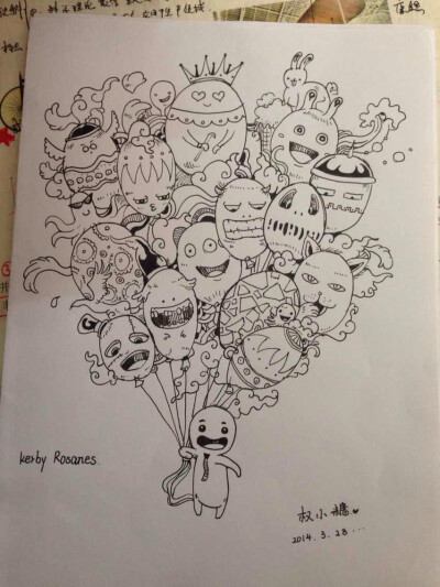 黑白画