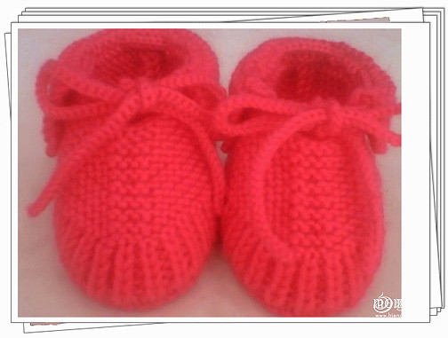宝宝鞋织法: 1、鞋底起33针织正反针,(看…-堆