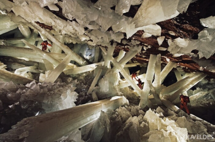 水晶洞,墨西哥(cave of the crystals mexico 墨西哥巨型水晶洞穴