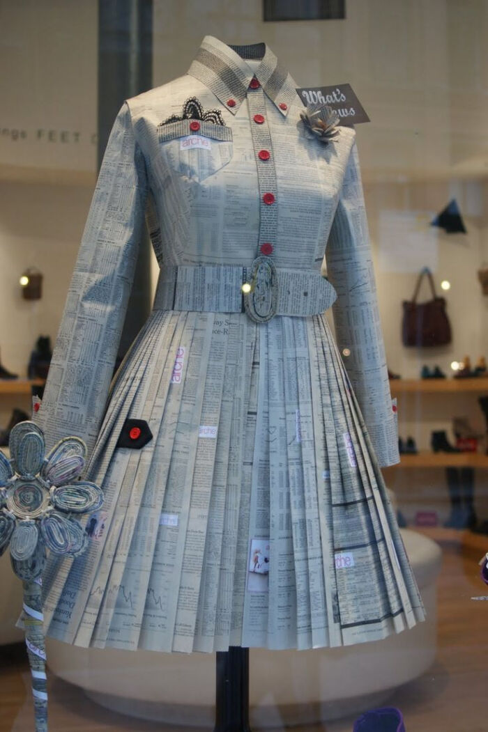 纸艺 创意 手工 裙子