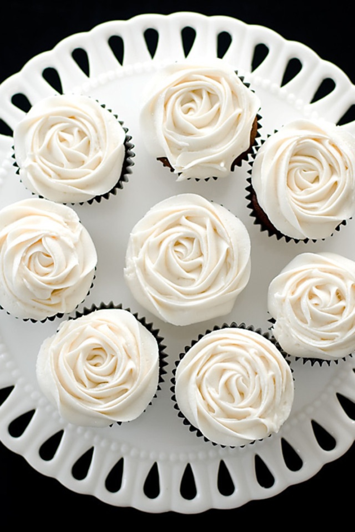 唯美纸杯蛋糕 cupcake 白色