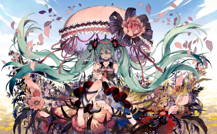 2014年7月4日 14:19   关注  二次元 双马尾 初音未来 动漫 哥特