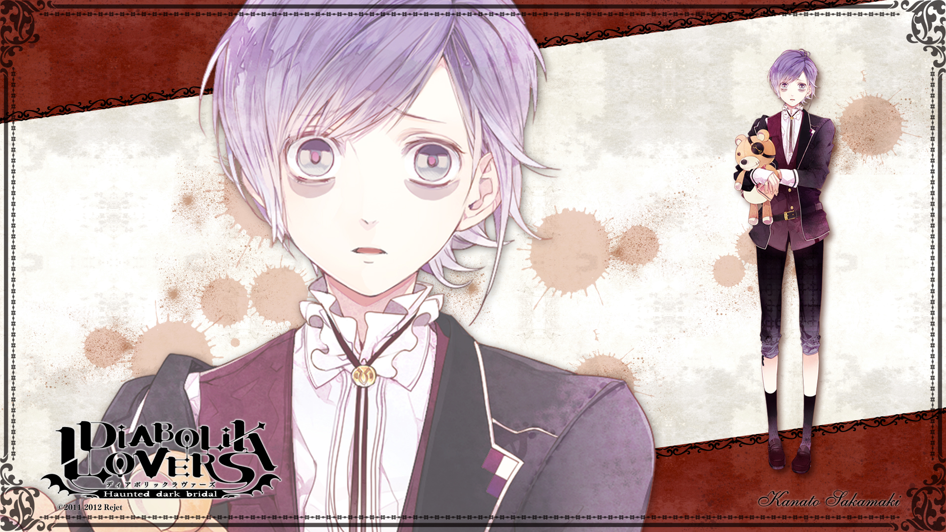 魔鬼恋人 diabolik lovers 逆卷奏人 壁纸