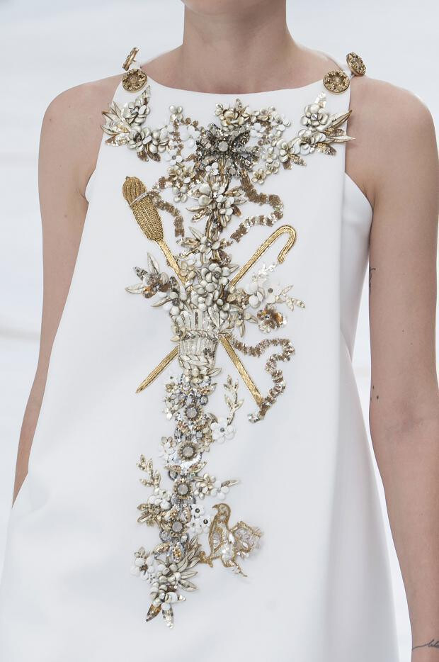 Detailing, Chanel Haute Couture, Fall 20…-堆糖