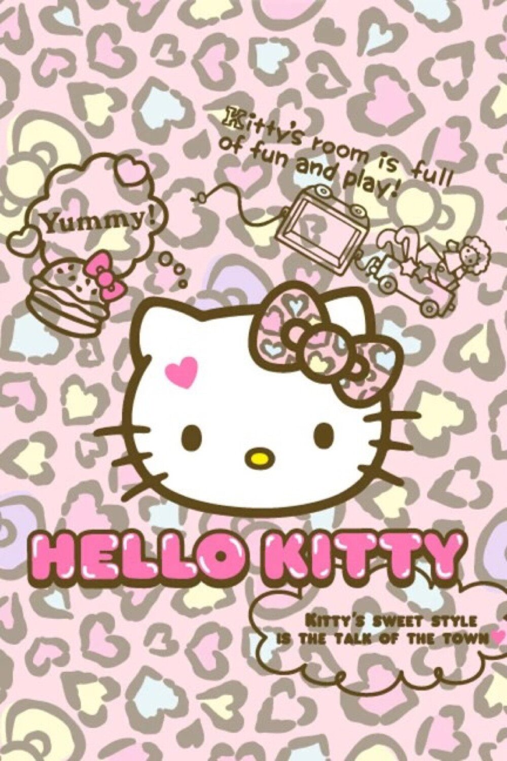 hello kitty iphone 壁纸 锁屏 微信 背景