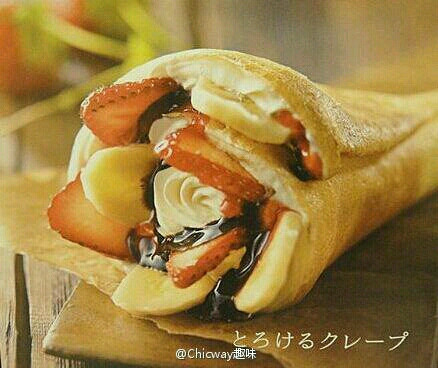 可丽饼 crepes