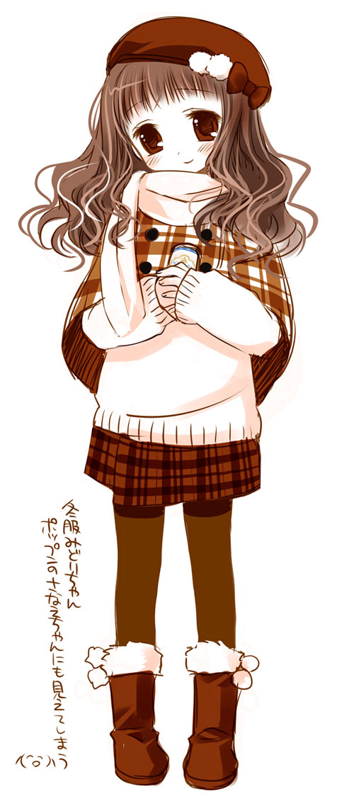 插画手绘 二次元美女 动漫 萌 萝莉 壁纸  线稿 漫画 可爱