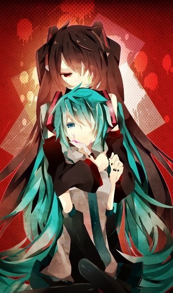 二次元 少女 初音未来 动漫 插画 头像 "qianxi丶