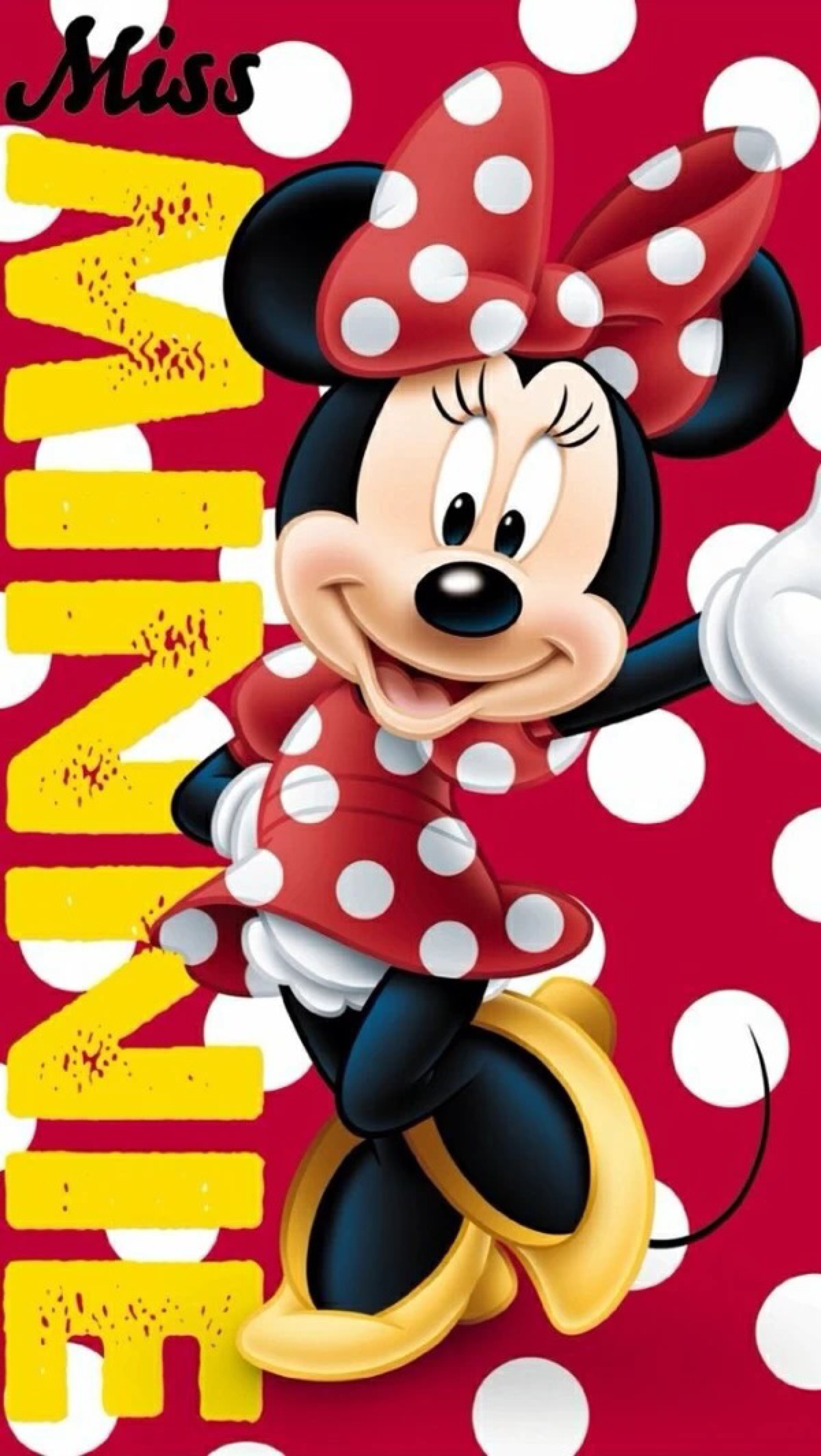 minnie iphone 壁纸 锁屏 微信 背景 手绘 插画 平铺