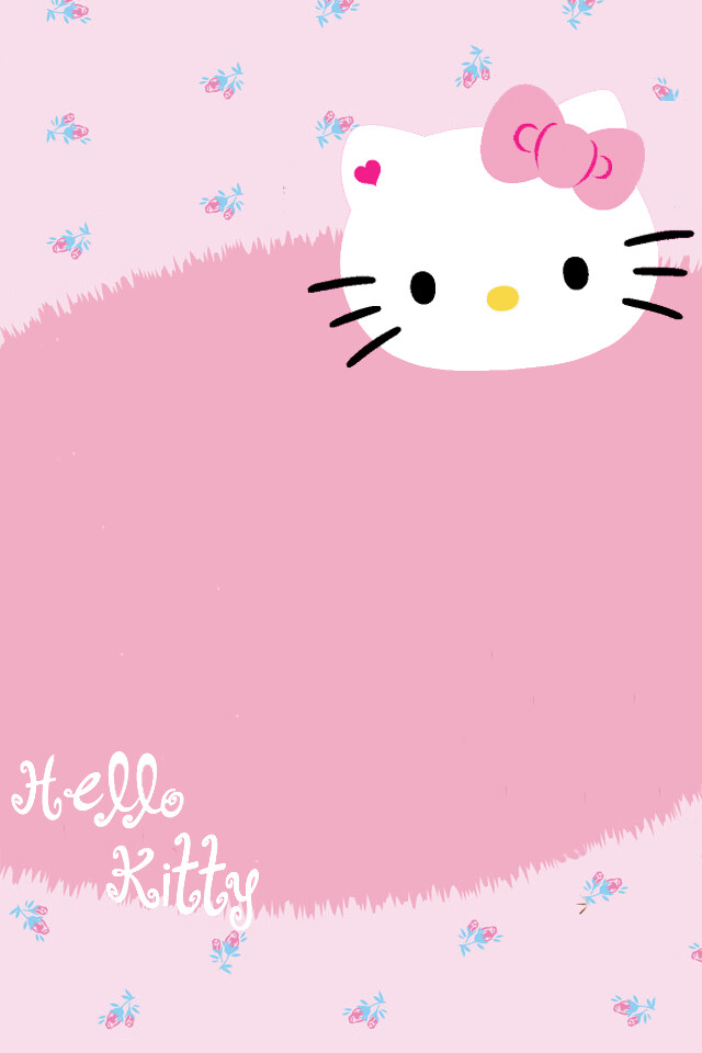 kitty猫壁纸粉色,凯蒂猫壁纸 全屏 iphone壁纸 萌物 动物 可爱 背景 套图 猫 hello kitty