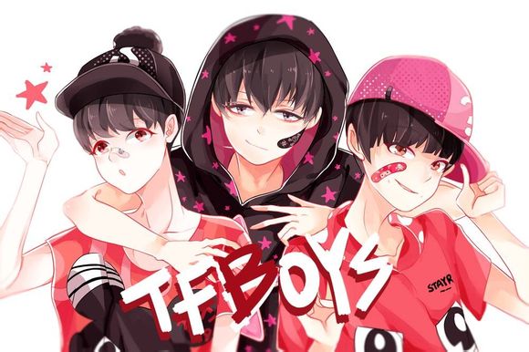 tfboys#动漫版