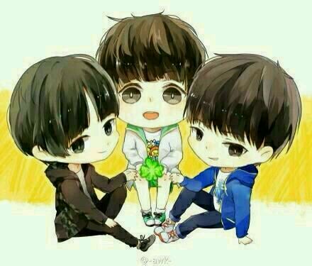 tfboys#动漫版