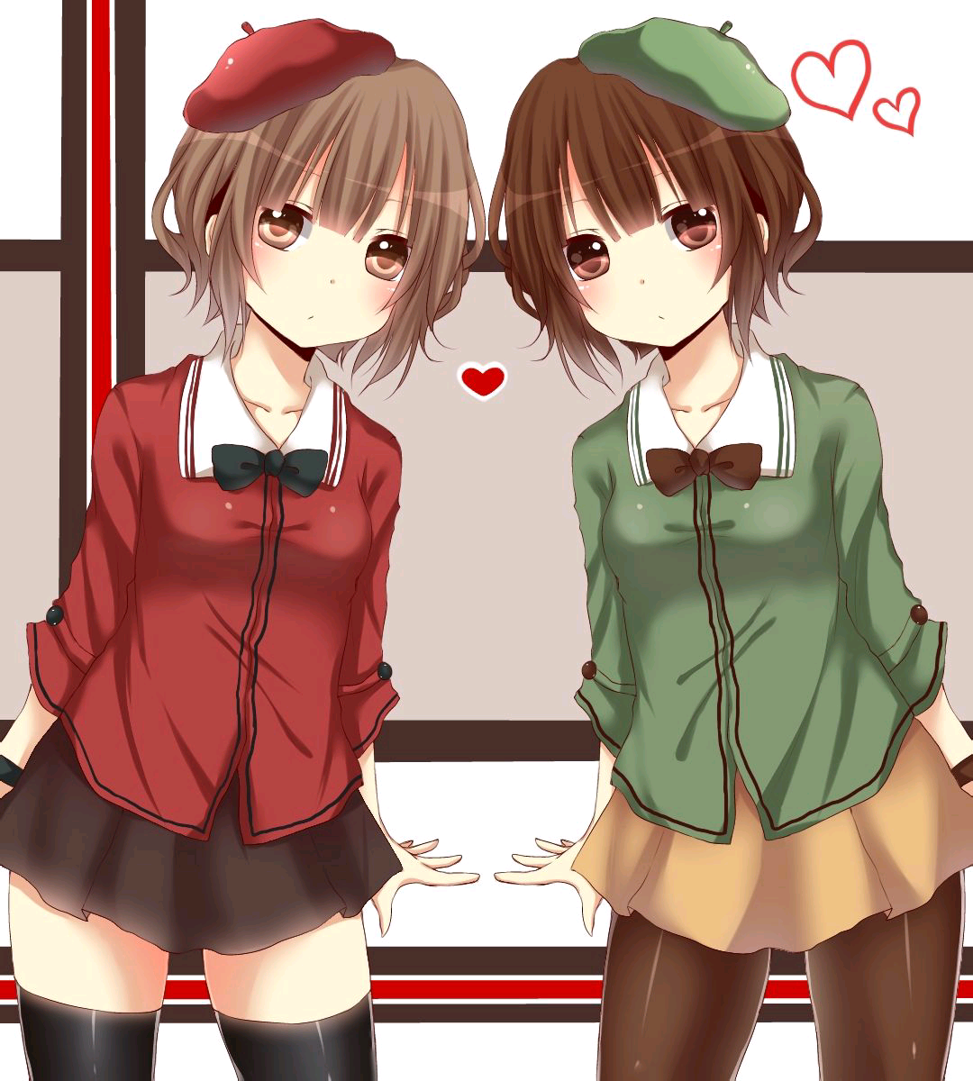 双胞胎美少女
