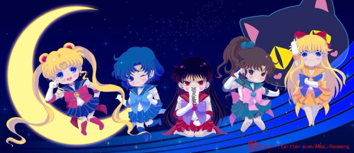 sailormoon美少女战士水冰月水兵月月野兔crtumblr