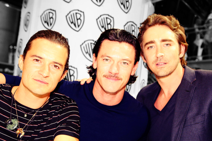 开花,卢克伊万斯,大佩佩(lee pace, luke evans ,orlando bloom