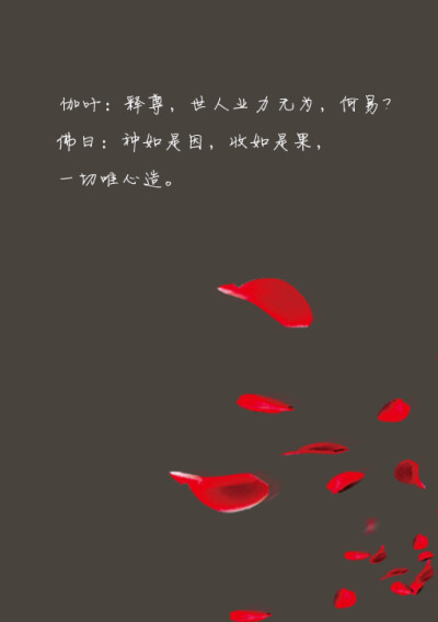 收集 点赞 评论 佛曰:由爱故生忧,由爱故生怖,若离于爱者,无忧