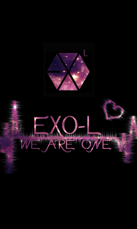 exo l fanclub 心电图壁纸