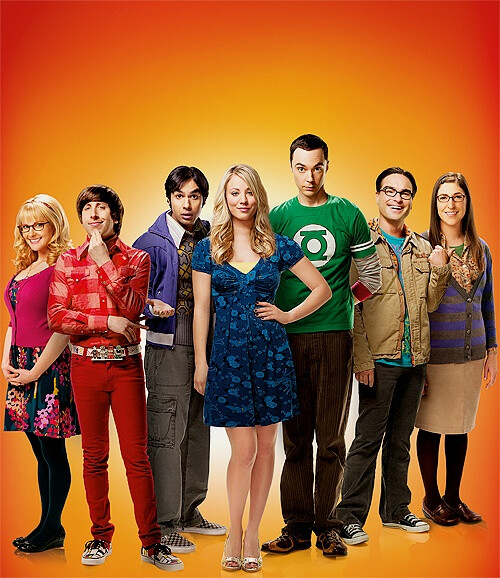 《生活大爆炸 the big bang theory 》我爱各种各样的大合照