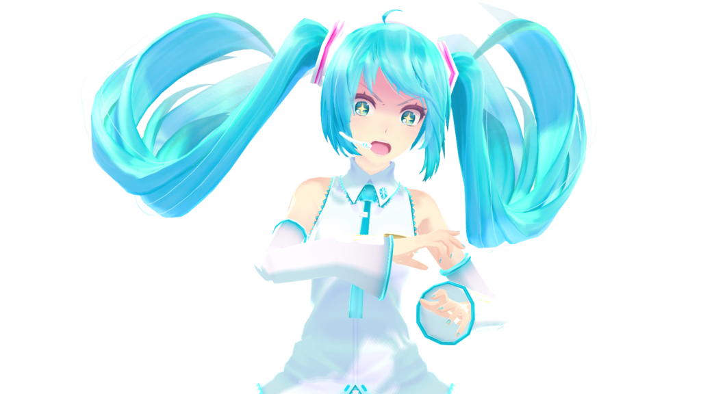 3d 初音 v家族 二次元 动漫 萝莉 双马尾