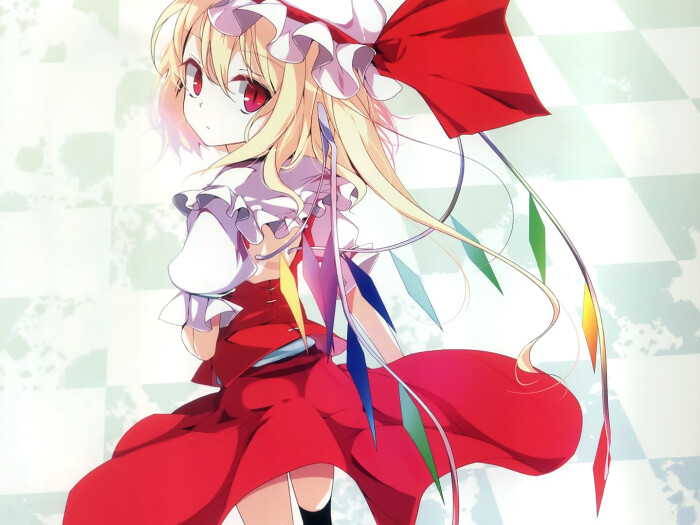 フランドールスカーレット flandre scarlet 吸血鬼 红魔馆 芙兰朵露