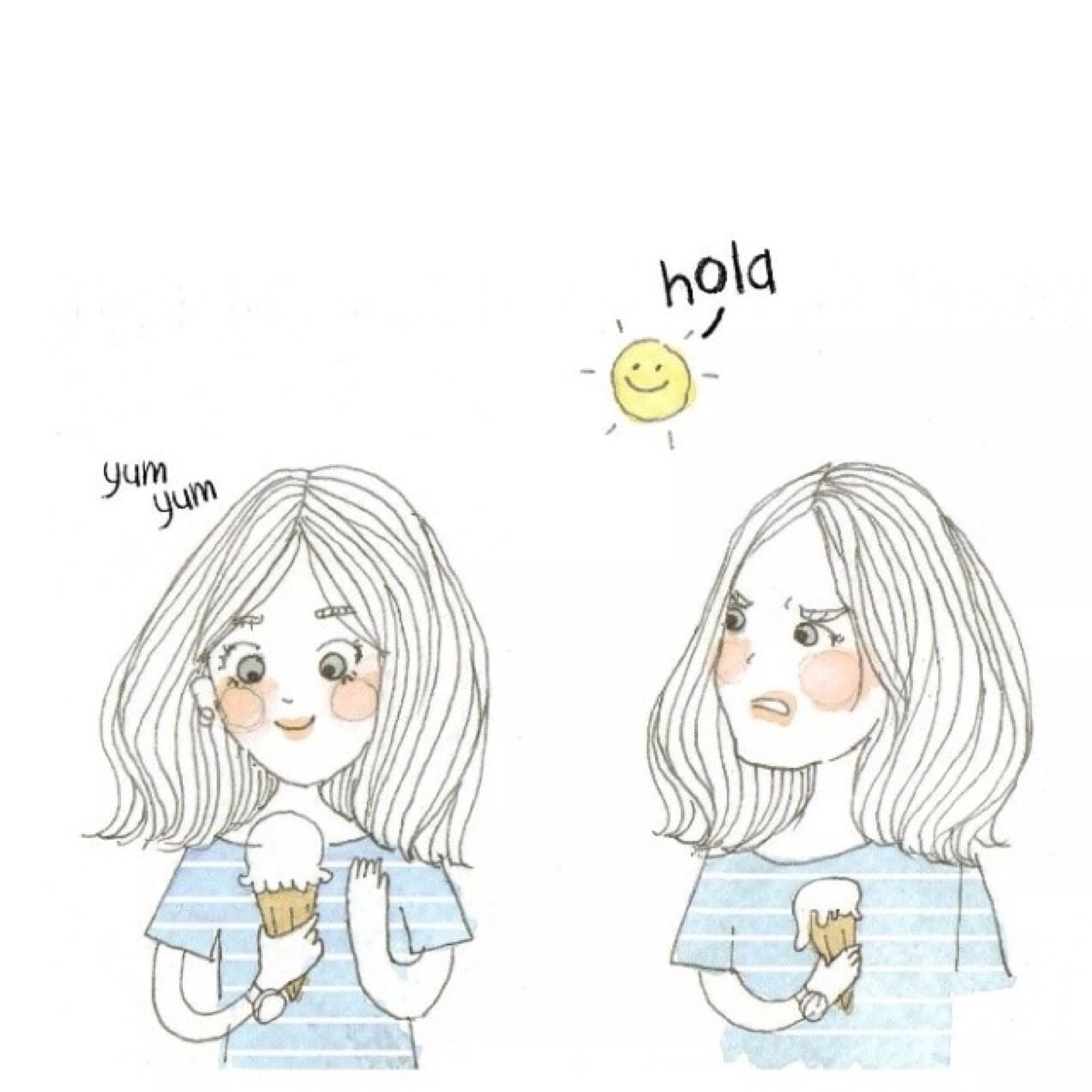 小清新手绘头像 cr.noond