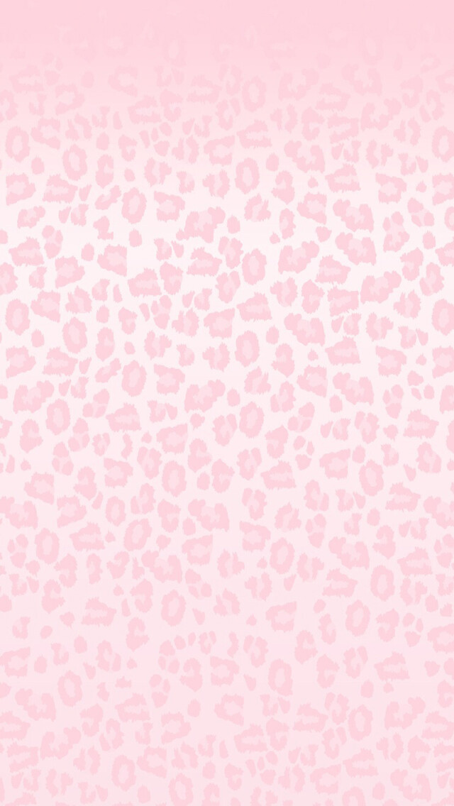 粉红色豹纹【微博: 微博id:分享iphone壁纸 微信号:hxhzl629 】iphone