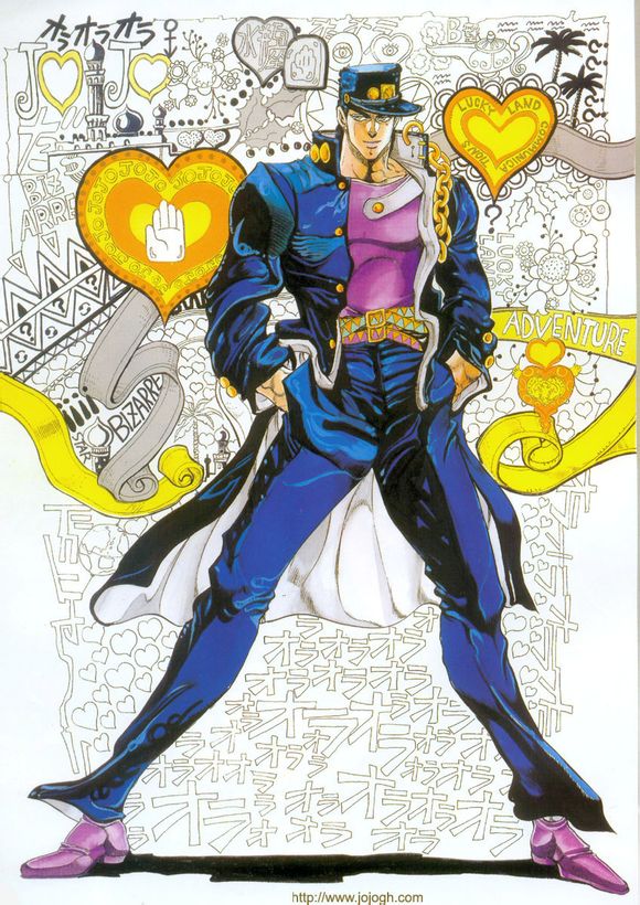 空条承太郎 空条q太郎 承太郎 jojo jojo奇妙冒险 jojo的奇妙冒险