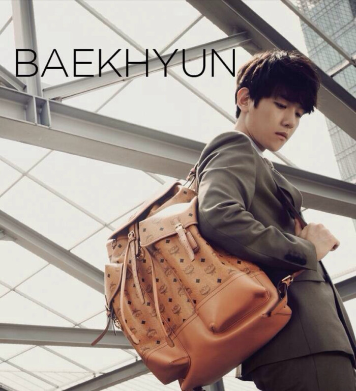 exo边伯贤baekhyunmcm代言