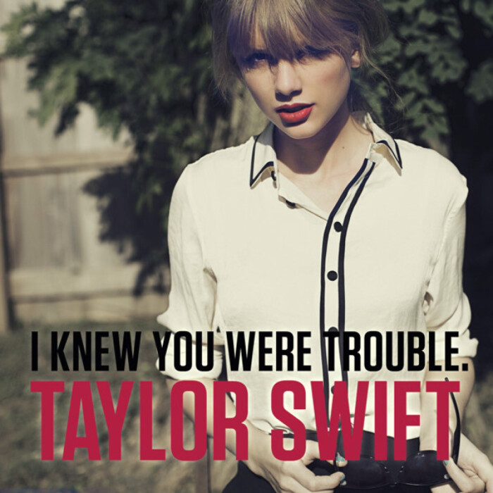 音乐专辑封面【RED-Taylor Swift】单曲封面-堆