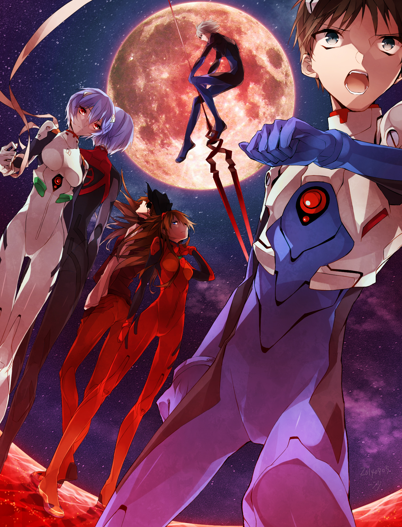 neon genesis evangelion 新世纪福音战士 eva 壁纸