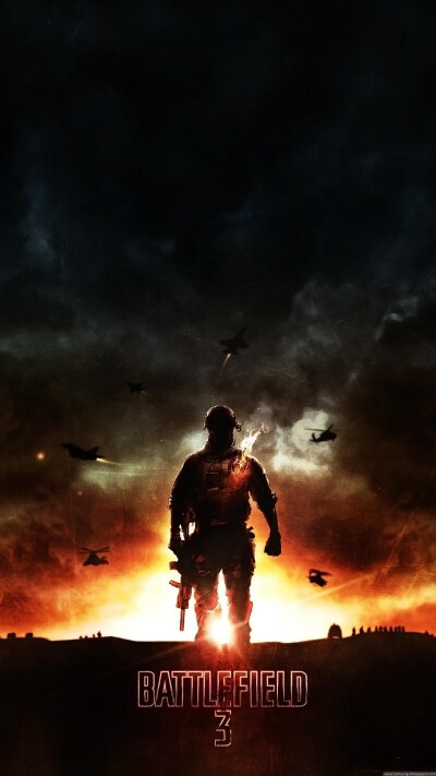 三星手机壁纸【1440x2560】战地3 great new battlefield 3 游戏 ea