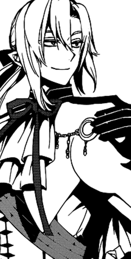 出自漫画《终结的炽天使》 吸血鬼题材漫画 黑白 漫画 截图 by 荒年