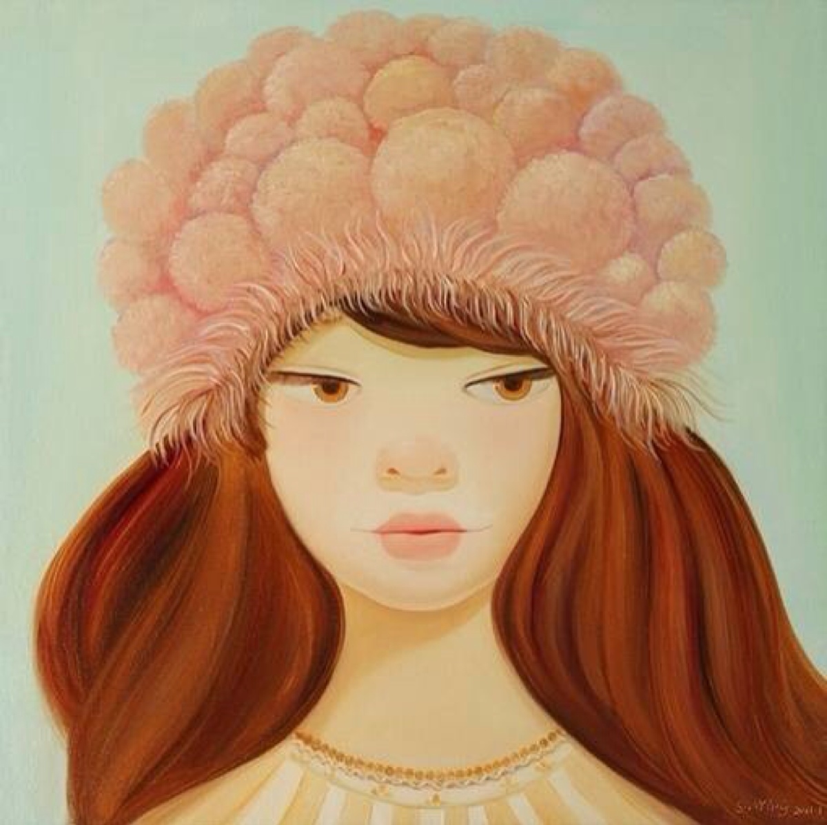 一个孤单女孩的自画像丨sun ying