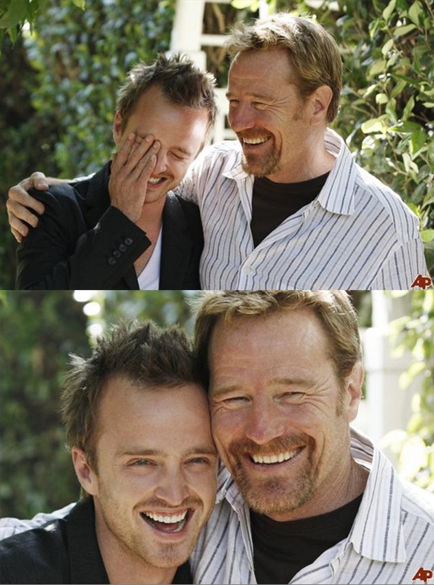 布莱恩·科兰斯顿 bryan cranston,亚伦·保尔 aaron paul