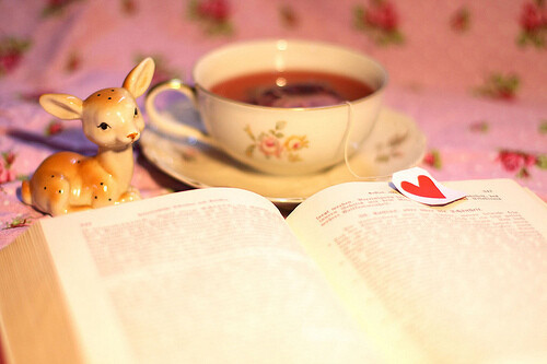 喝喝茶读读书