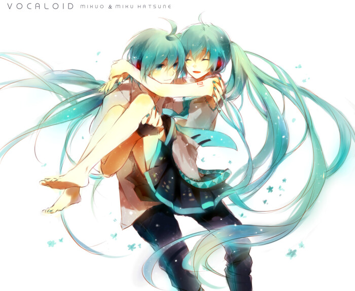 双葱 初音miku 始音mikuo v家 p站