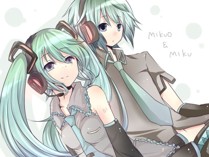双葱 初音miku 始音mikuo v家 p站