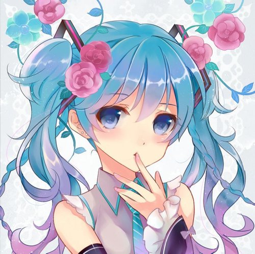 初音未来 二次元 头像 唯美