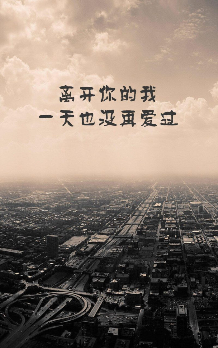 离开你的我一天也没再爱过