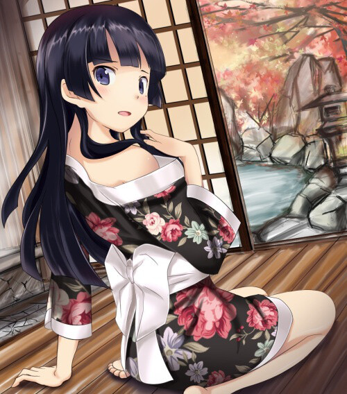 动漫#壁纸#黑猫