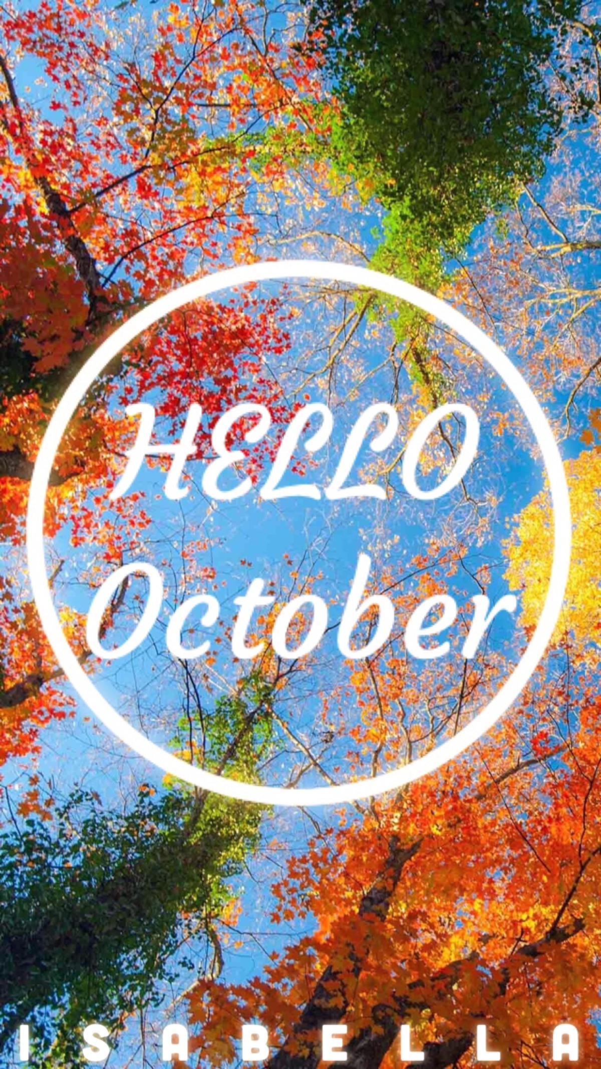 hello october