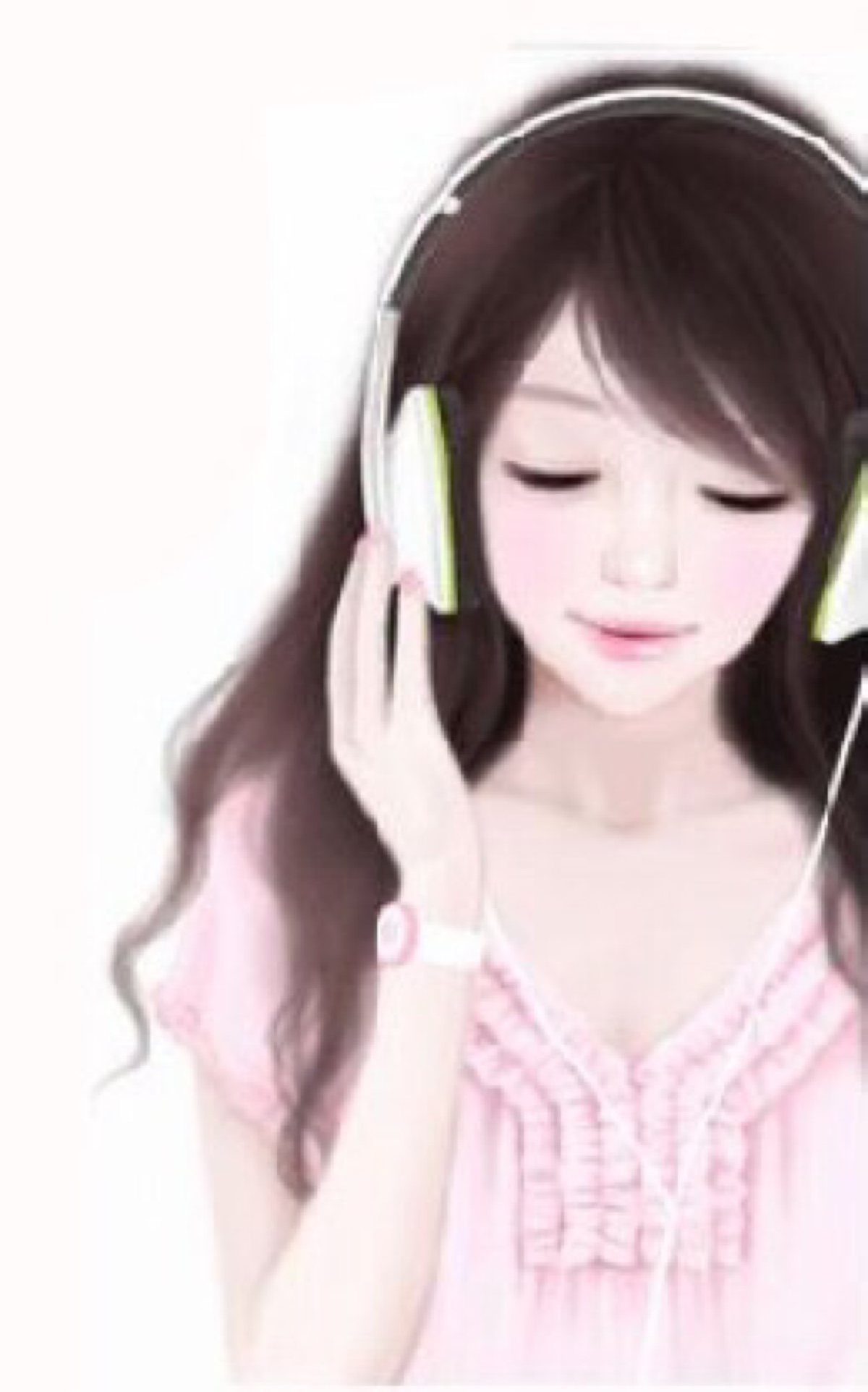 韩系 手绘 女生 头像