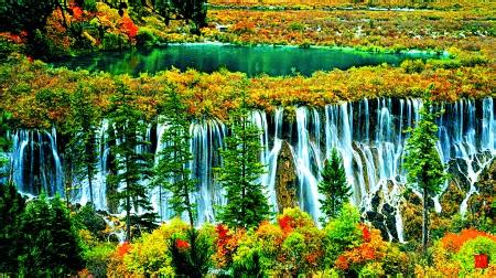 【四川--九寨沟】九寨沟又是以高山湖泊群,…-堆糖