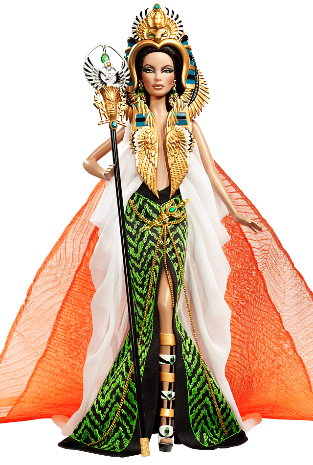 芭比娃娃 2010限量版 barbie03 doll as cleopatra 埃及艳后【价格