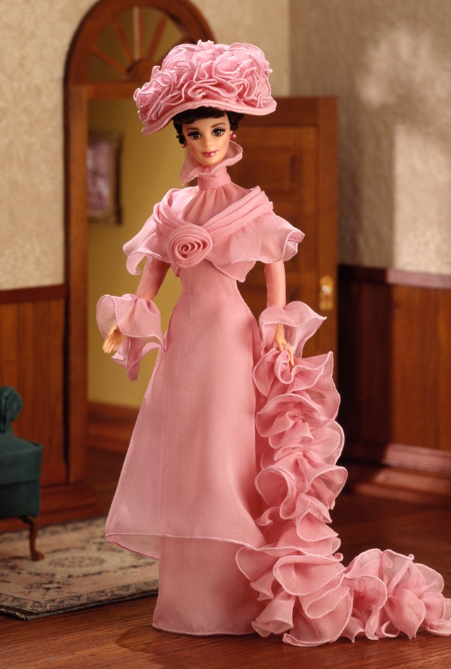 芭比娃娃 1996限量版 barbie doll as eliza doolittle from my fair