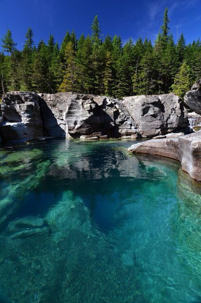 saint mary river west glacier park montana