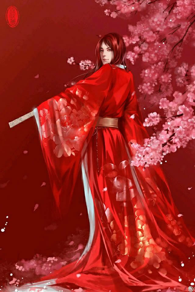 都说你眼中开倾世桃花 却如何一夕桃花雨下